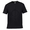 Minimalist Geometric Circle Line Abstract Symbol Design Solid Washed Vintage Tee Distressed Loose