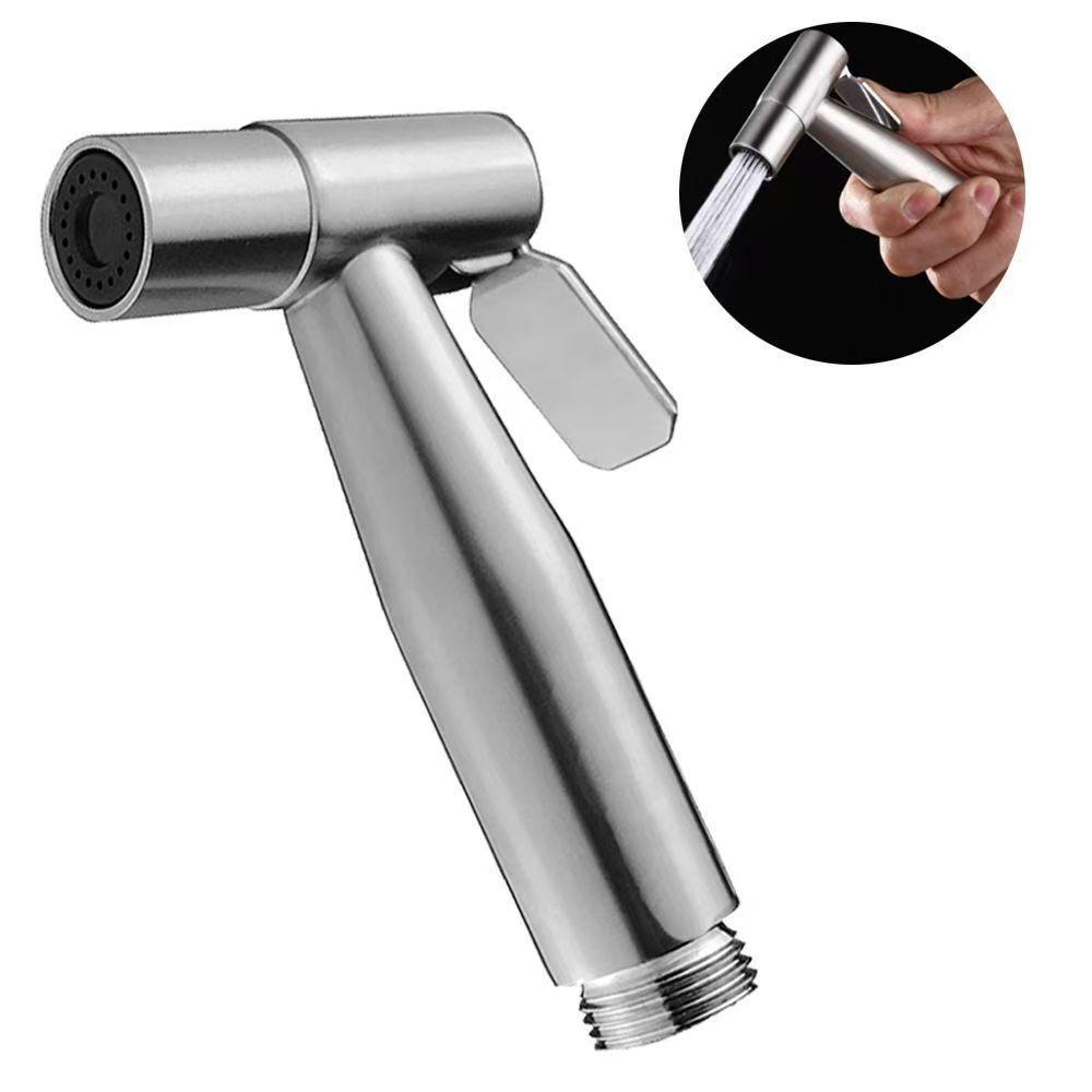 High-Pressure Bidet Sprayer Set with Stainless Steel Valve