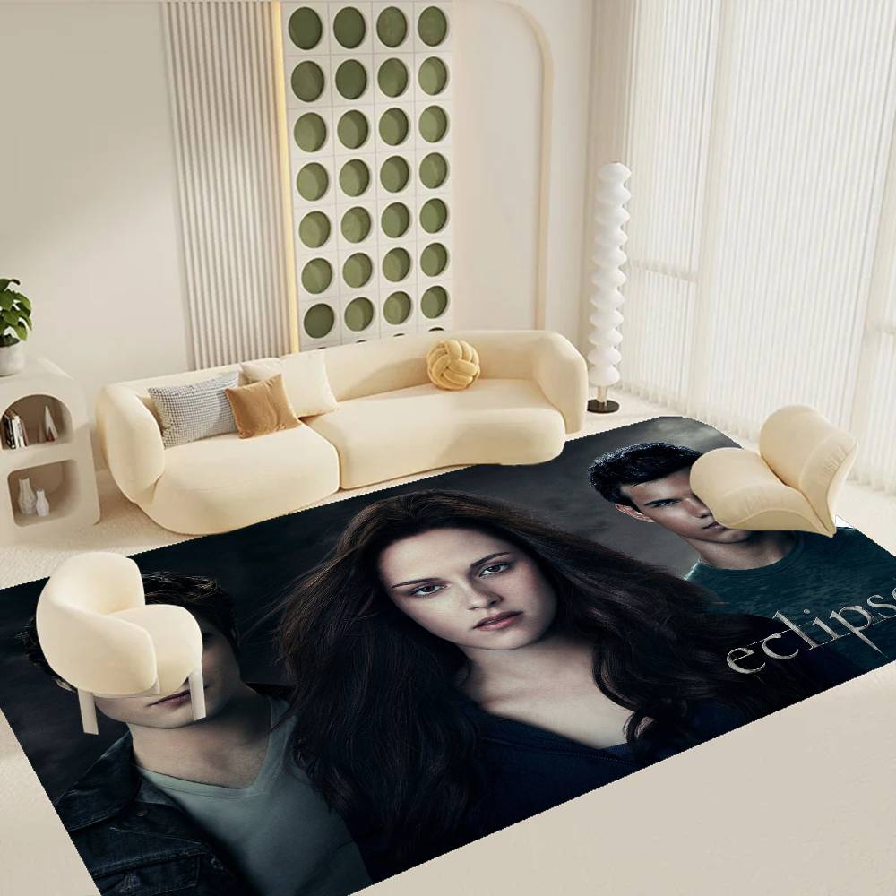Vampir Fantasy Film T-Twilight Fußmatte Günstiger Rutschfest Modern Wohnzimmer Balkon Bedruckte Nachttischmatten