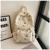 Gentle And Cute Floral Backpack For Junior High School Students And College Students