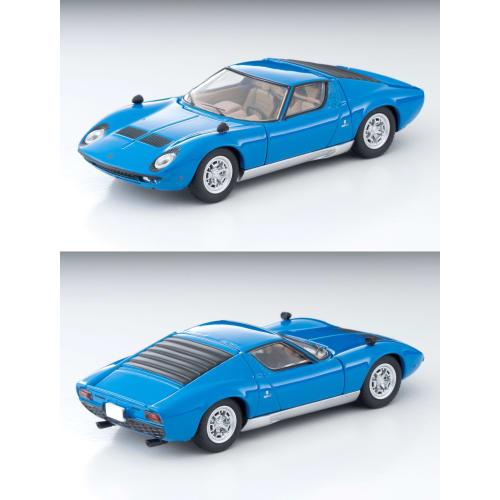 Tomytec Tomica Limited Vintage 1/64 LV Lamborghini Miura P400 Blue Finished Product