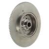 Electrical Start Flywheel Strong Strength Precise Aluminum Alloy Safe Fit for Outboard Motor