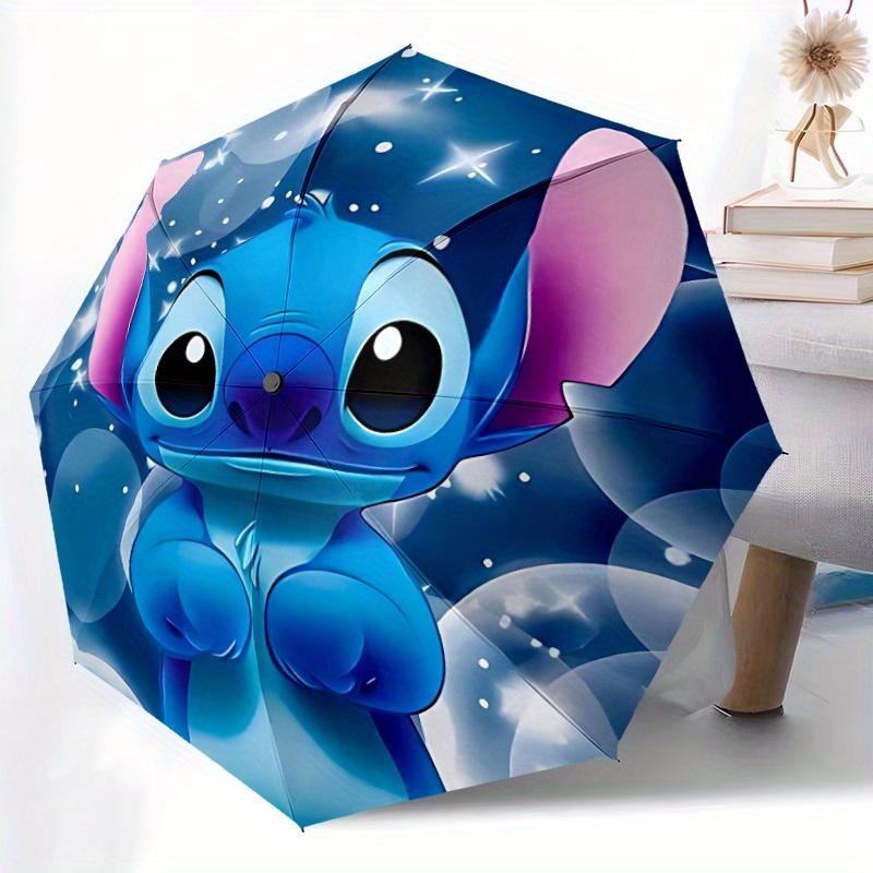 1pc Stitch Automatic Folding Umbrella, Compact Portable Travel Umbrella, Perfect Gift for Friends yy250806036