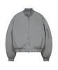 Ironyporno Whiteline 86-Iro300 Padded Ma-1 Oversized Short Padded Jacket Grey