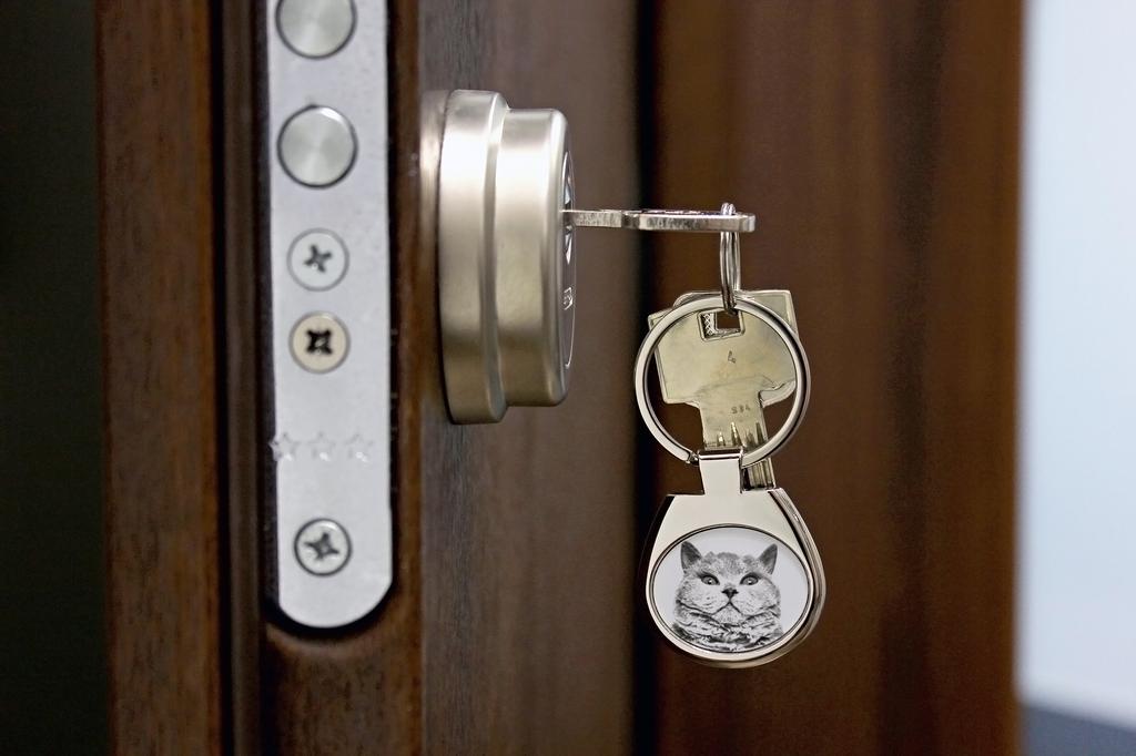 Selkirk Rex Kot Krótkowłosy - brelok z kotem, brelok z nadrukiem, personalizowana zawieszka od marki Art-Dog