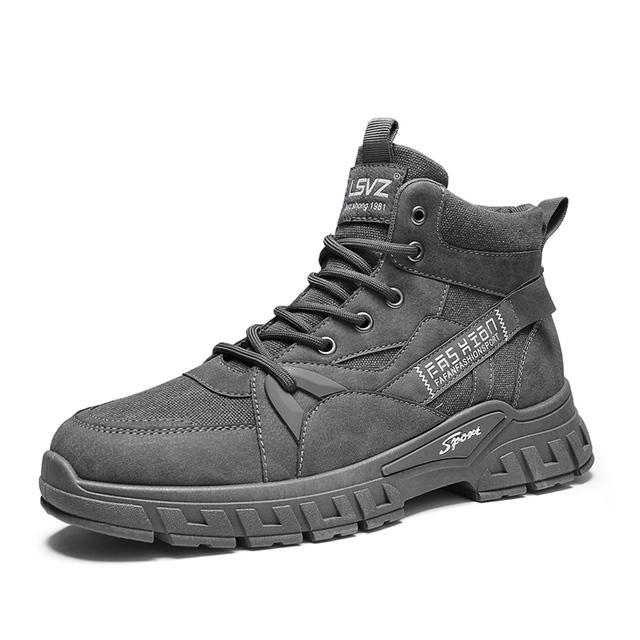 New Arrival  Men 'S Vulcanize Shoes Nonslip Martin Boots Outdoor Hiking Designer Men 'S Shoes High Quality Men 'S Leather Shoes