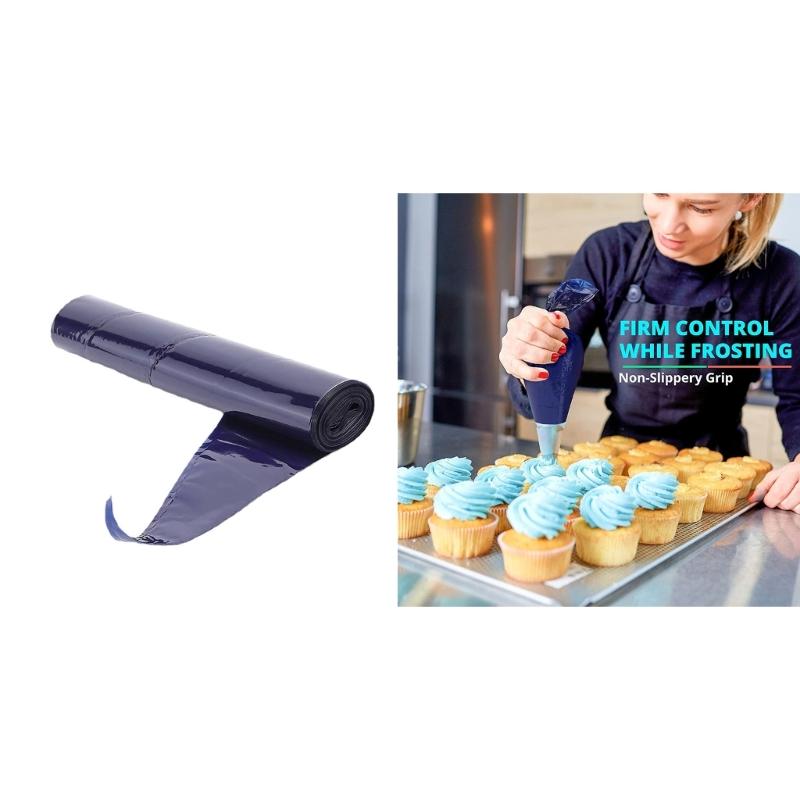 Convenient Pastry Bags Versatile Cake Decorating Bags LDPE Material Baking Piping Bags Decorating Tools for Home Baking