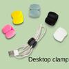5pcs Cable Management Cable Organizer Arrangement Buckle Cord Clip Wire Winder  Office Desktop