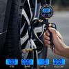 Tire Pressure Gauge and Inflator Large Display 250PSI Heavy Duty Air Chuck and Compressor Accessories with Rubber Hose