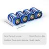 Car Stickers For Alfa Romeo Car Wheel Tire Valve Caps Tyre Rim Stem Covers Airdust Waterproof For Alfa Romeo GT Stelvio F1 Brera