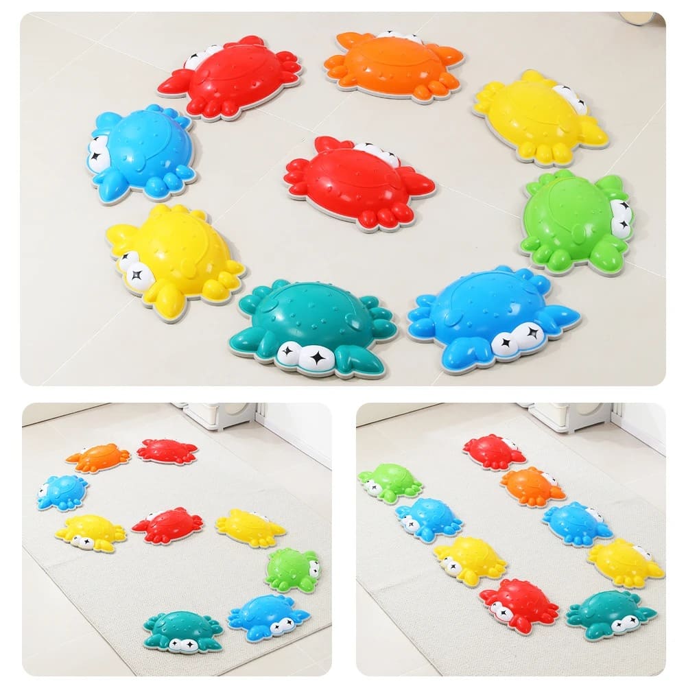 Sensory Path River Stones Crab - Yellow