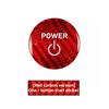 Suitable for Toyota Car One-Touch Start Button Cover, BVNSGH6 Real Carbon Fiber Hard Stop Switch Decorative Cover Interior Sticker, Prius