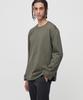 Heavyweight Relaxed Crew Neck Long Sleeve T-Shirt [Dusty Khaki]