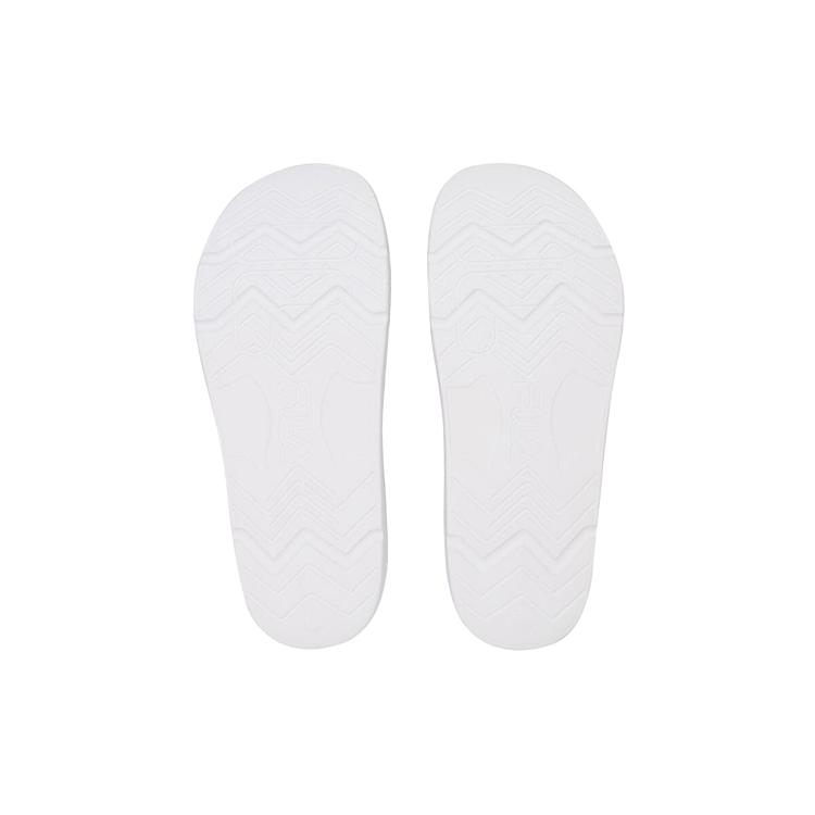 FILA Drifter Slide Beach Sandals Unisex White Korean Style 1SM00736_112