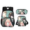 3pcs Set Knapsack for Boys Girls Best Gift Regretevator Gnarpy Child School With Lunch Box Pencil Bags School Pupil Bags