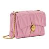 Versace Kleio Gold Metal Accessory Chain Shoulder Strap Lambskin Crossbody Bag Women Bags Pink 1015964-1A12973-1PG4V