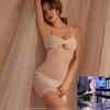 Sex Underwear Sexy Mesh Perspective Temptation Hollow Small Chest Backless Suit