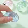 Mini Stress Ball Relief Dumpling Squeeze Toy Clear Steamed Bun Sensory Anxiety Soft Stretchy Fidget Party Favors