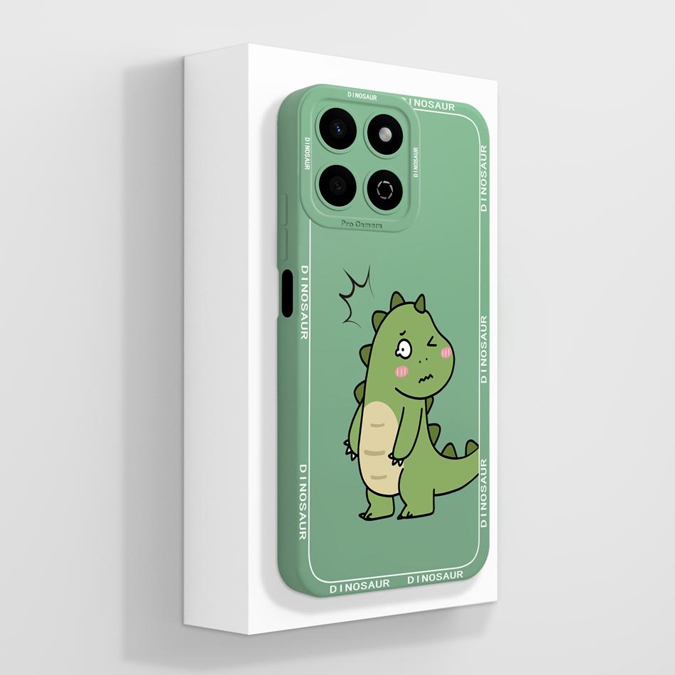 For Honor 200 Smart 5G Case Cute Panda Camera Protection Back Cover For Honor 200Smart Soft Liquid Silicone Phone Protectors