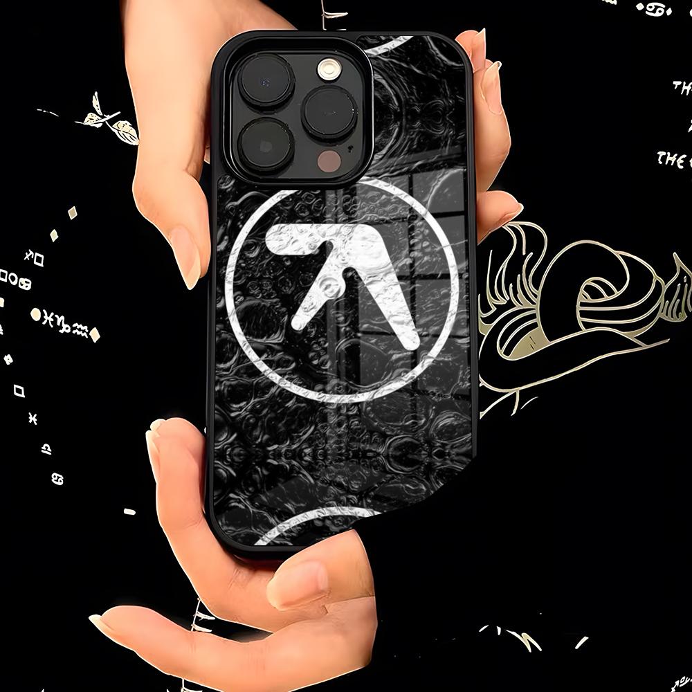 Aphex Twin Symbol Logo Phone Case PC+TPU For IPhone 17 16 15ProMax 13 16 11 12 14 Pro Xs Max Mini Xr X Plus Cover