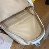 Color Block Women's Backpack Student's Lightweight Commuter Schoolbag