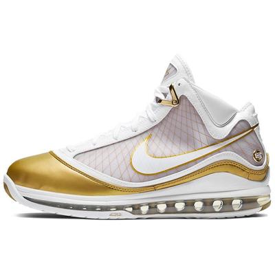 Air Max LeBron 7 Retro QS China Moon 2020 Unisex-Sneaker Gold Weiß Metallic-Gold CU5646-100