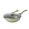 Xiangrui Bamboo Green Elegant Titanium Non-stick Pot