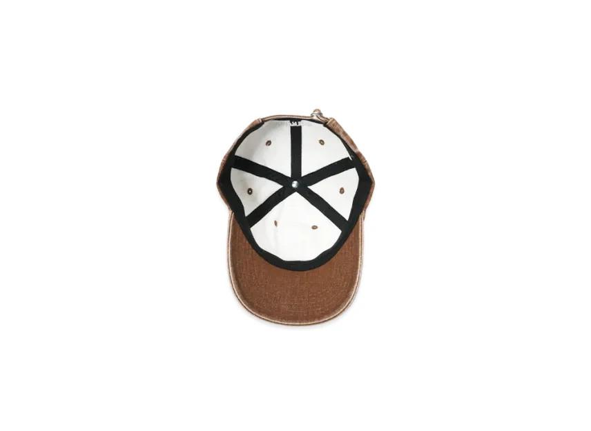 Supreme Pigment Coated S Logo 6-Panel "Brown"