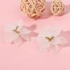 Unique Flower Studs Earrings Waterproof Earrings Fashion Earrings Resin Texture Suitable for Various Occasion Wear