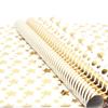 Christmas Gift Wrapping Paper, Gold Star New Year Gift Box Packaging Paper, DIY Crafts Supplies Christmas, Tissue Paper ,10SHEET