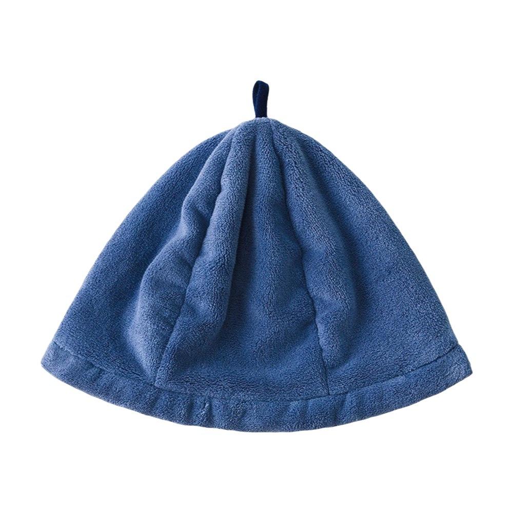Insulated Bathhouse Hat Traditional Design Heat Protection Cap Insulated Sauna Cap Bathhouse темно-синий