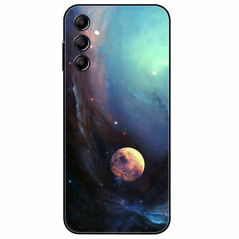 Silicone Phone Case For Samsung Galaxy A54 5G A34 A14 A24 Cover TPU Protective Soft Cat Para Funda for SAMSUNG A54 A 54 Fashion