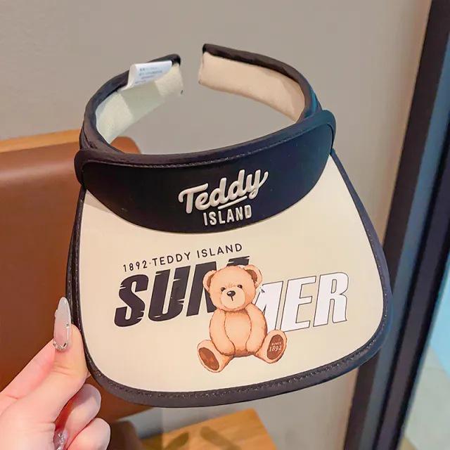 Kinder UV-Schutz Cartoon Sonnenblende Hut für Outdoor Sommer Spaß