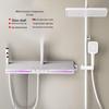 Smart Digital Display Shower System with Ambient Light