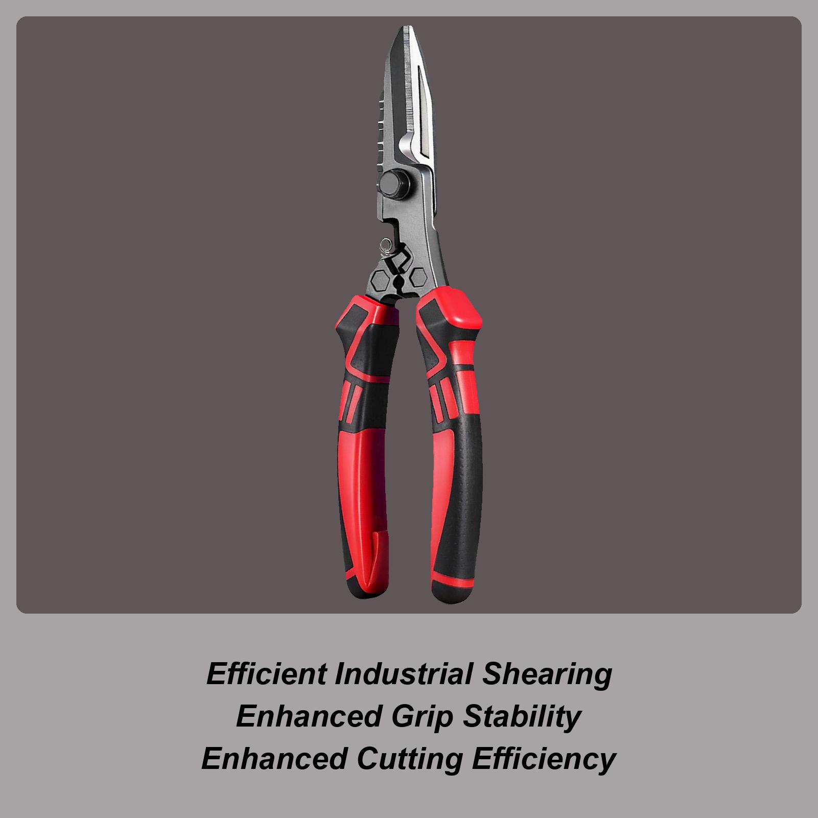 Metal Cutters Aviation Snip Wire Snip For Metal Sheet Tin Stainless Steel Aluminum Copper Wire Industrial Construction China Mainland