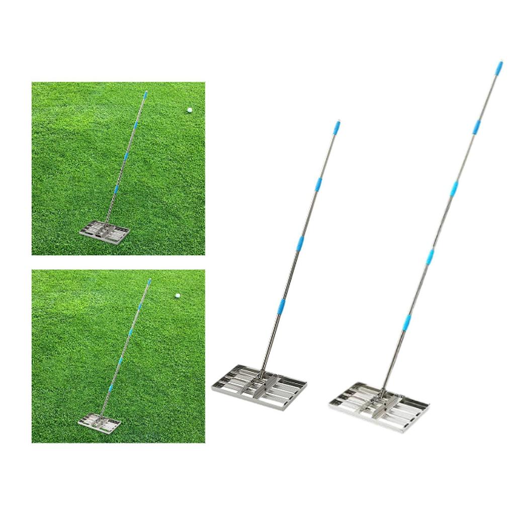Lawn Leveling Rake Heavy Duty Tool for Yard Pasture Golf Field 4