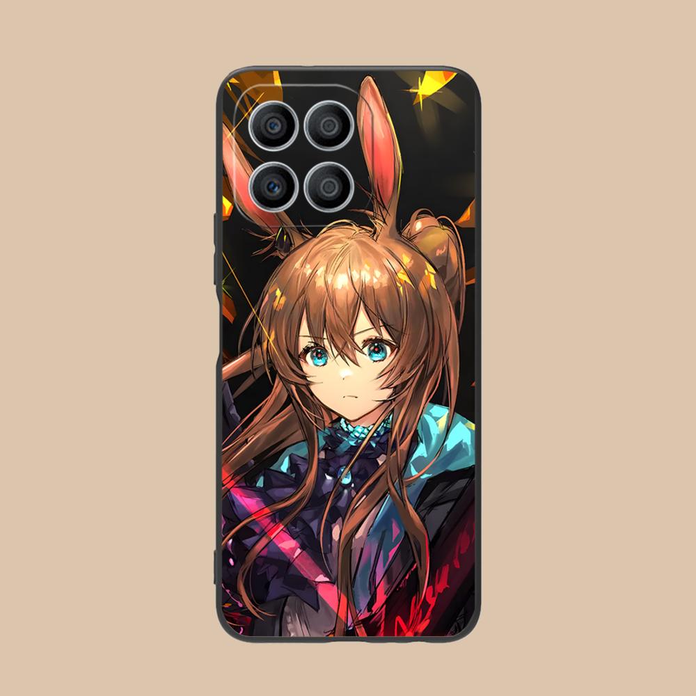 Arknights Amiya Mobile Phone Case for Honor 90 80 70 60 50 30 20 10 9 8 7 Pro S SE Lite 5G Colour Printing Protective Luxury