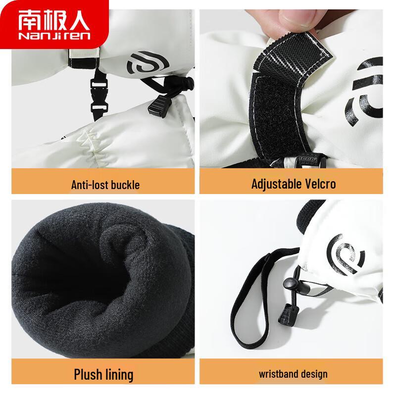 Nanjiren Women's Winter Touchscreen Cycling Gloves