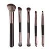 Little Sparrow 5-Piece Double-Ended Eyeshadow Brush Set with Mirror