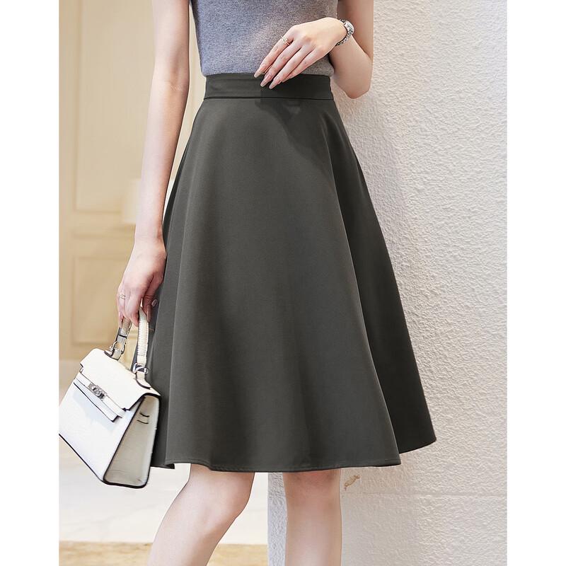 Demana Commuter A-Line Midi Skirt S