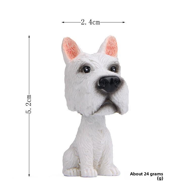 Husky Car Ornaments Resin Models For Auto Interior Decor Gift For Celebration Occasions