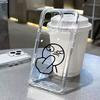 Funny Man Soft Clear Phone Case For iPhone 11 12 13 14 15 Pro Max Middle Finger iPhone 7 8 Plus X XR XS Max Shockproof Cover