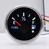52MM Fuel Level Gauge 0-190 Ohm 7 LED Backlight With Alarm For Marine Car RV Camper Yacht Fuel Level Meter 12V/24V