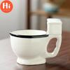 Hi Toilet Ceramic Mug 300Ml Coffee Tea Milk Ice Cream Cup Water Cup Christmas Gifts
