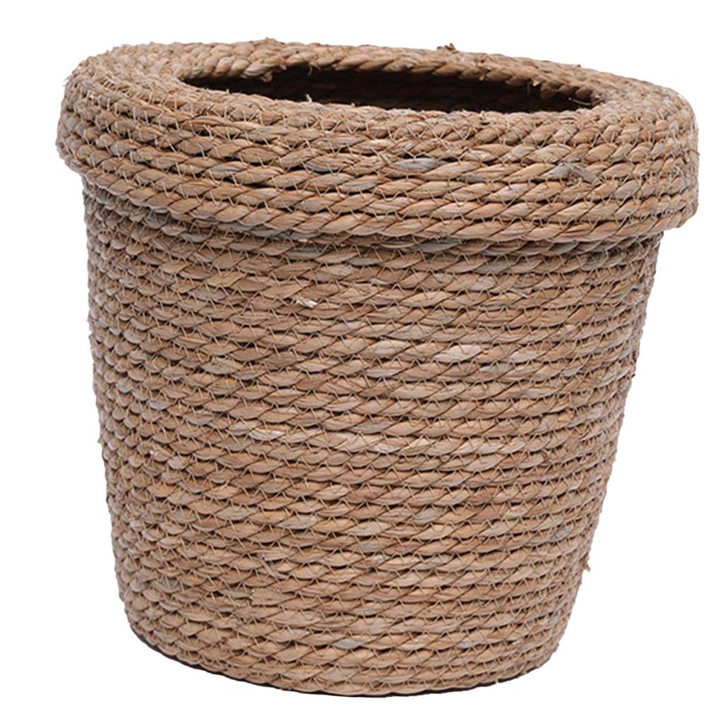 Woven Planter Basket Decorative Storage Basket for Porch Farmhouse Office
