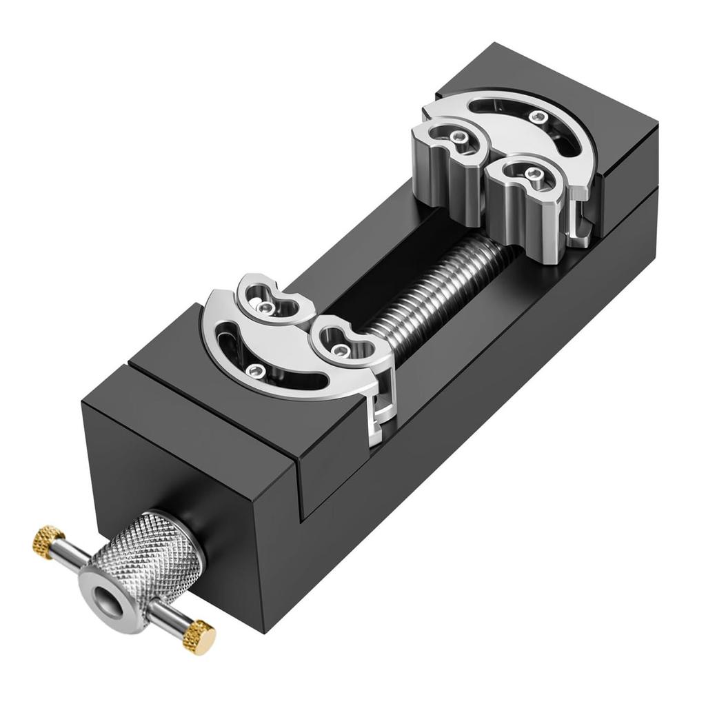   Vise Clamp Heavy Duty Self Adjusting Drill Press Vise for Jewelry Craft Model Making Repair