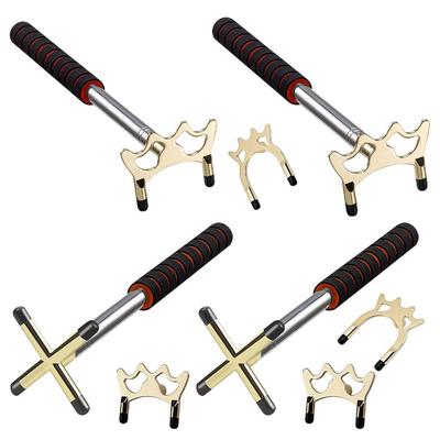 Retractable Snooker Pool Bridge, Stainless Steel Billiard Cue Bridge, Removable