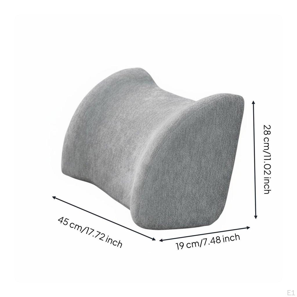 Side Resting Body Pillow Removable and Washable Cover Versatile Support HighResilience Foam