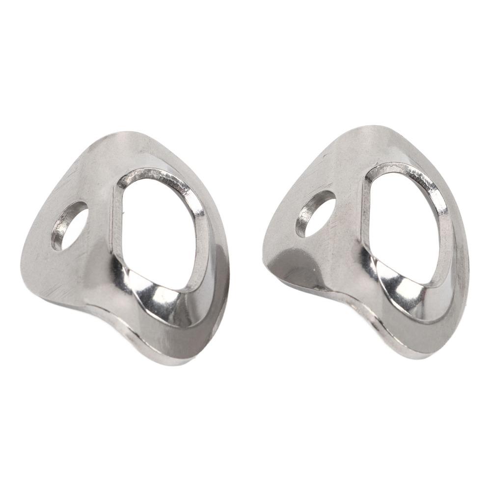 2 Pcs 25kN Climbing Bolt Hanger Stainless Steel Climbing Holds Bolt Hanger  Aerial Work
