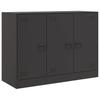 Sideboard Black 99 x 39 x 73 cm Steel